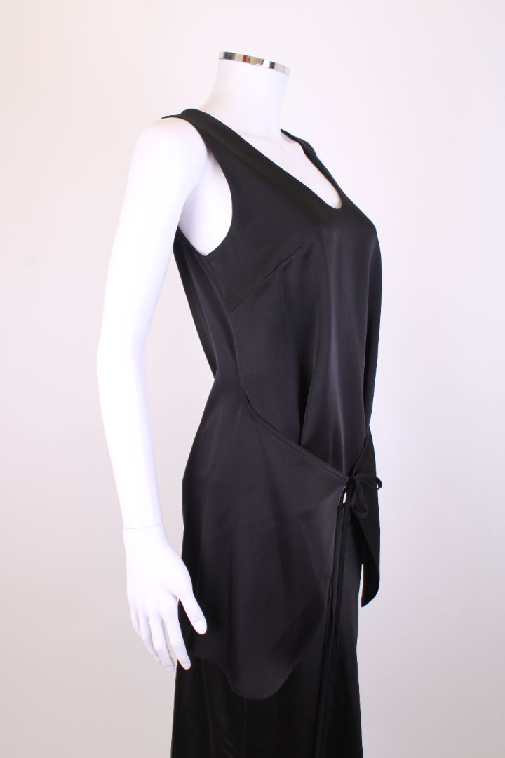 Rosetta Getty S/S Tie Front Blouse Black