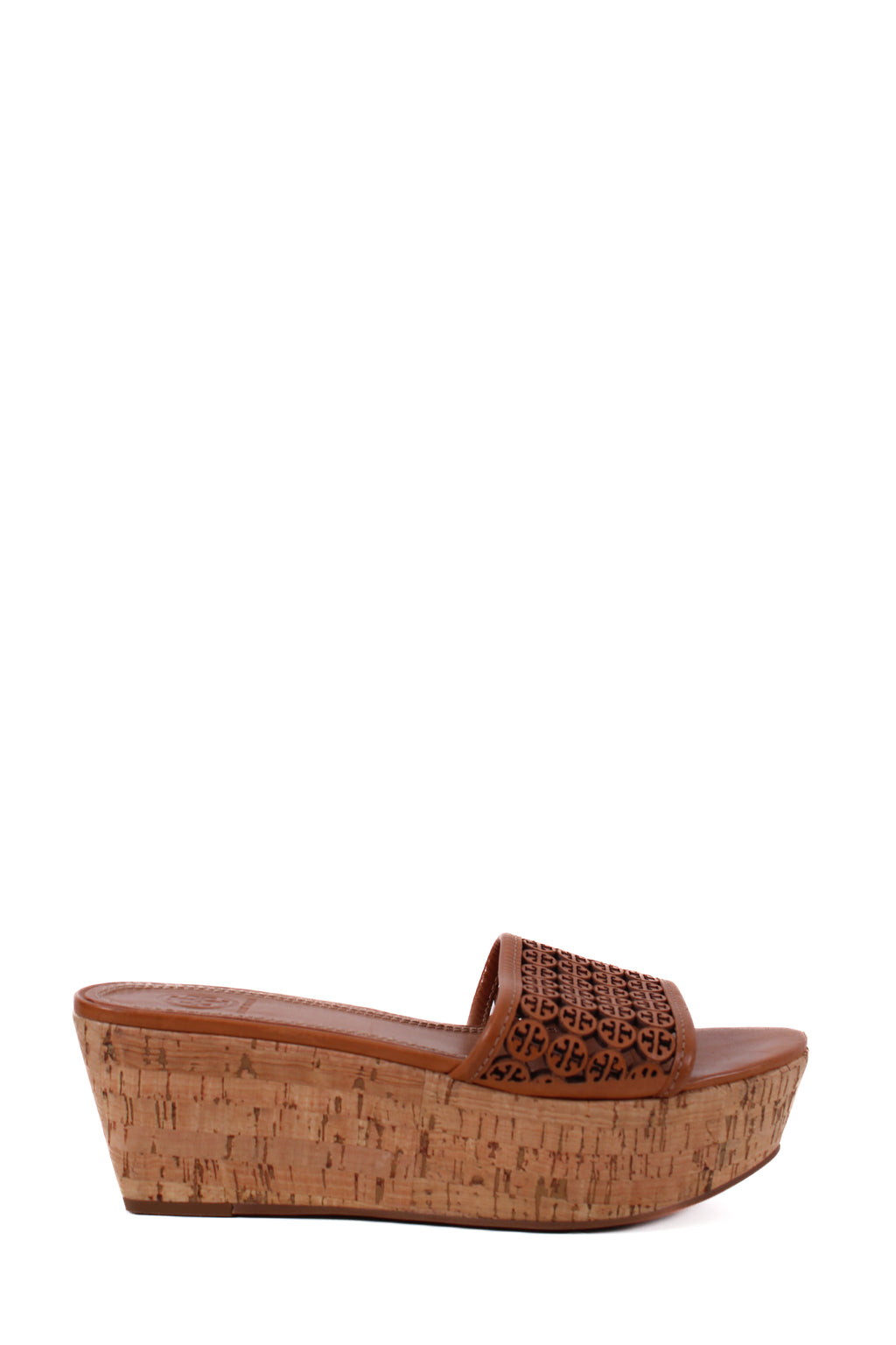 Tory Burch Flatform Cork Wedges Tan 37