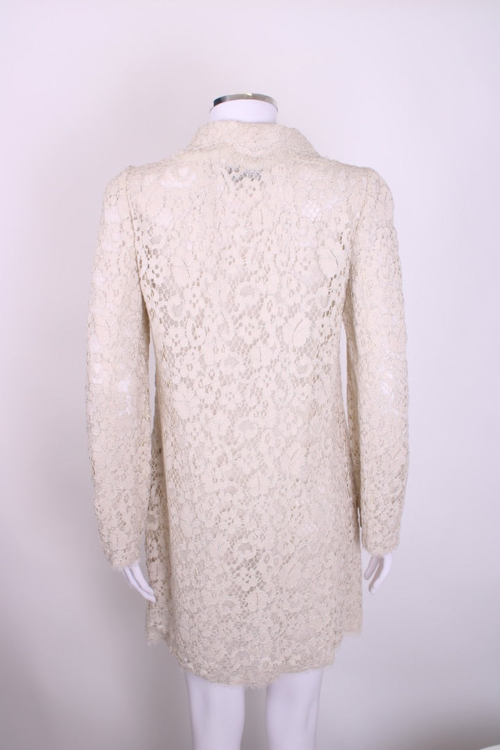 Dolce & Gabbana L/S Lace Jacket Beige S