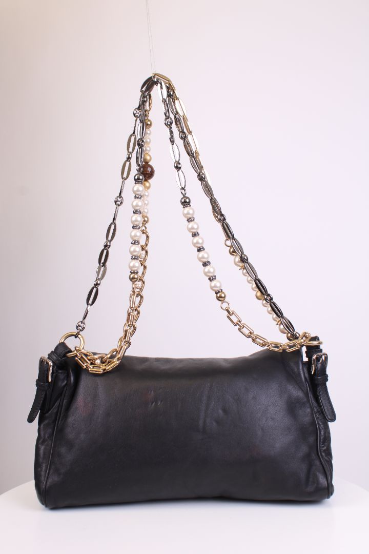 Dolce & Gabbana Miss Duchessa Pearl handbag Black