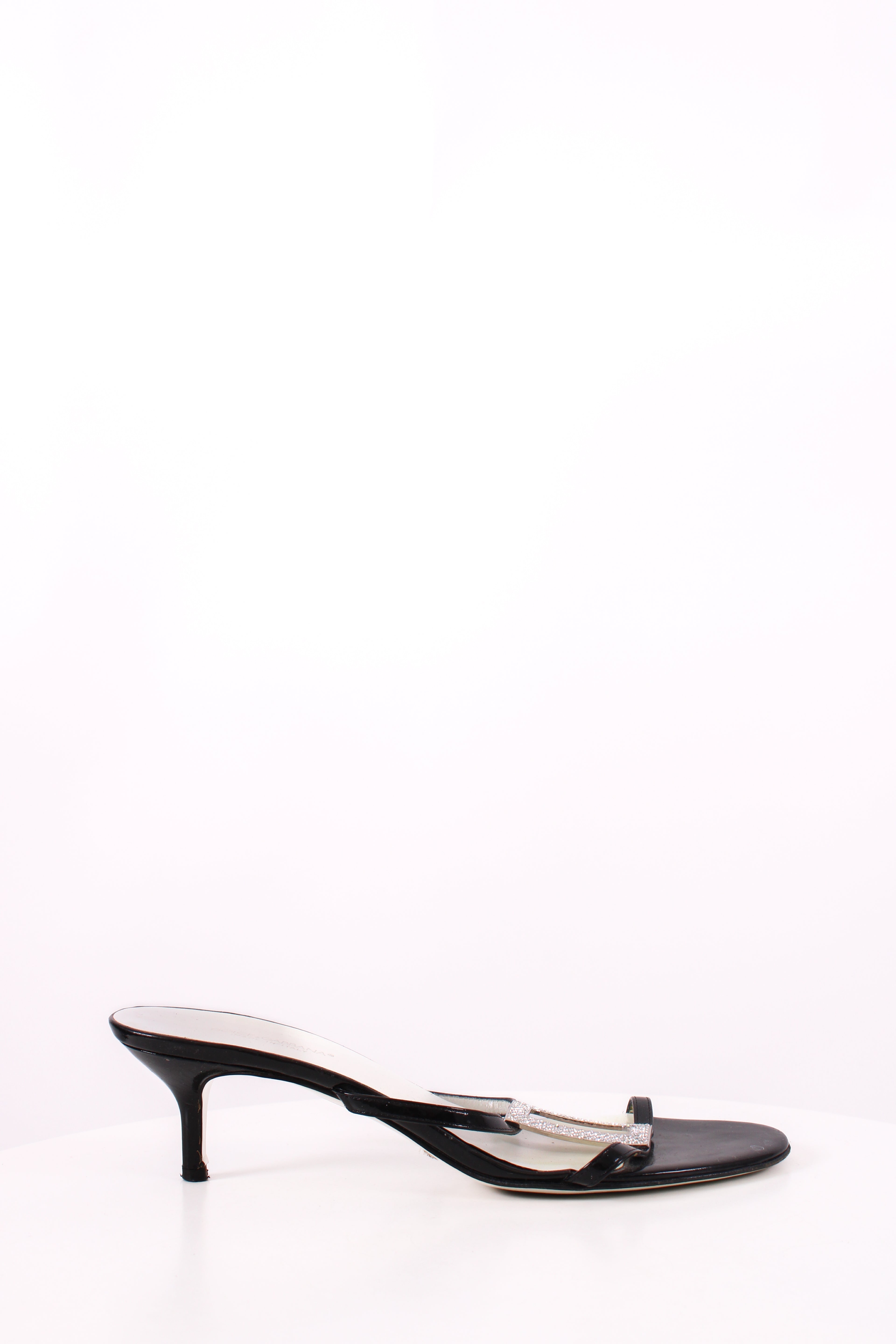 Dolce & Gabbana Vintage Logo Detail Heels Black 38
