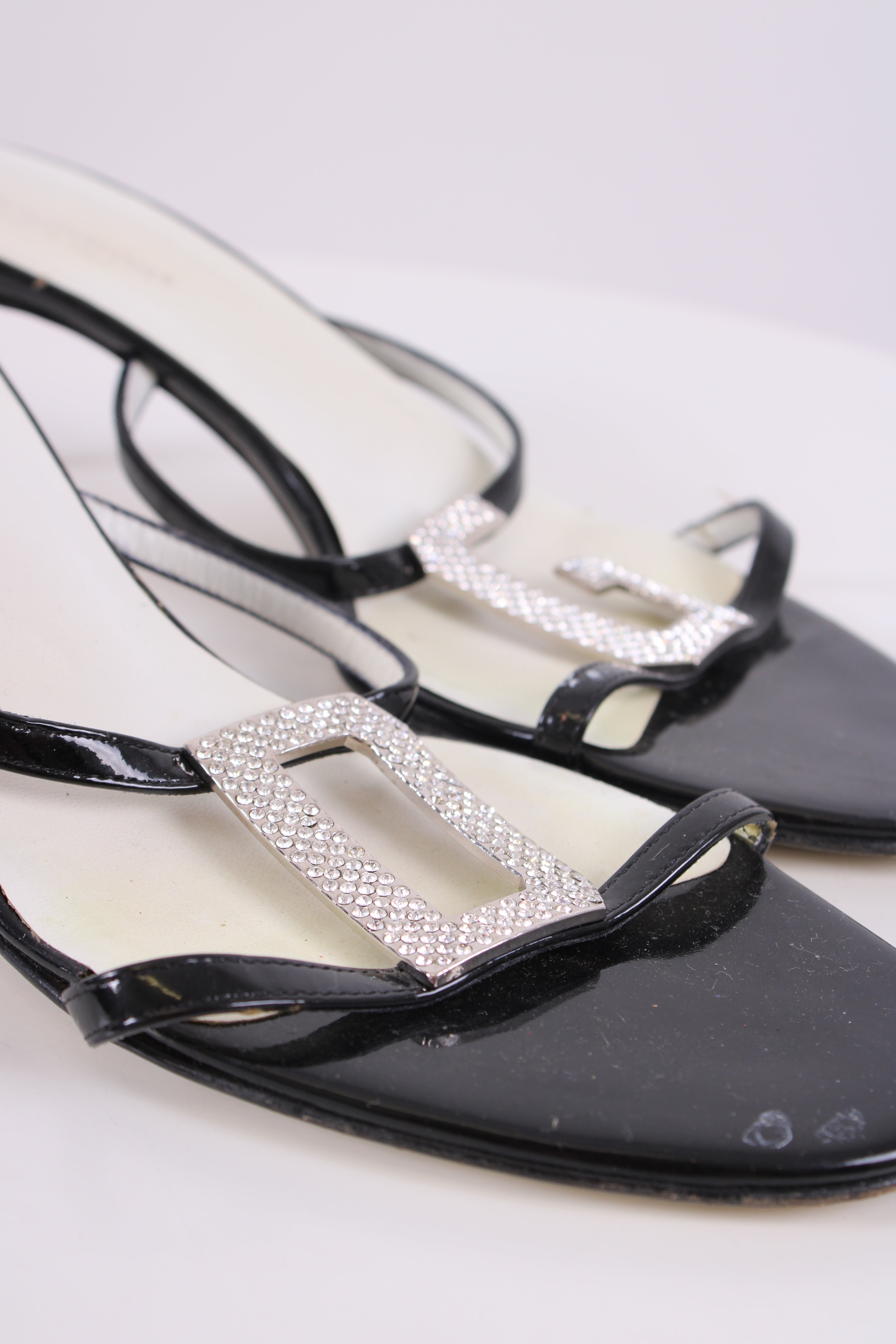 Dolce & Gabbana Vintage Logo Detail Heels Black 38