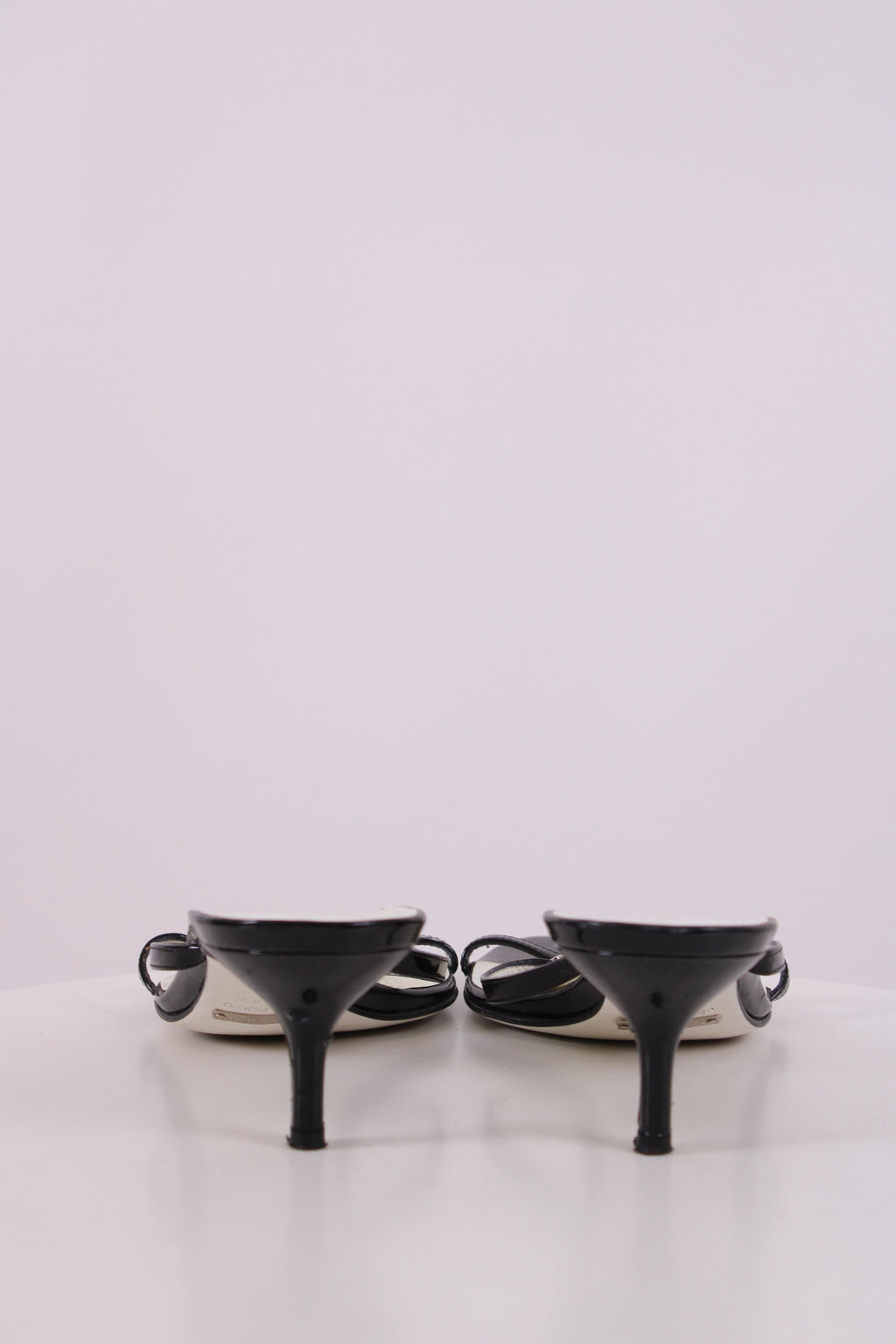 Dolce & Gabbana Vintage Logo Detail Heels Black 38