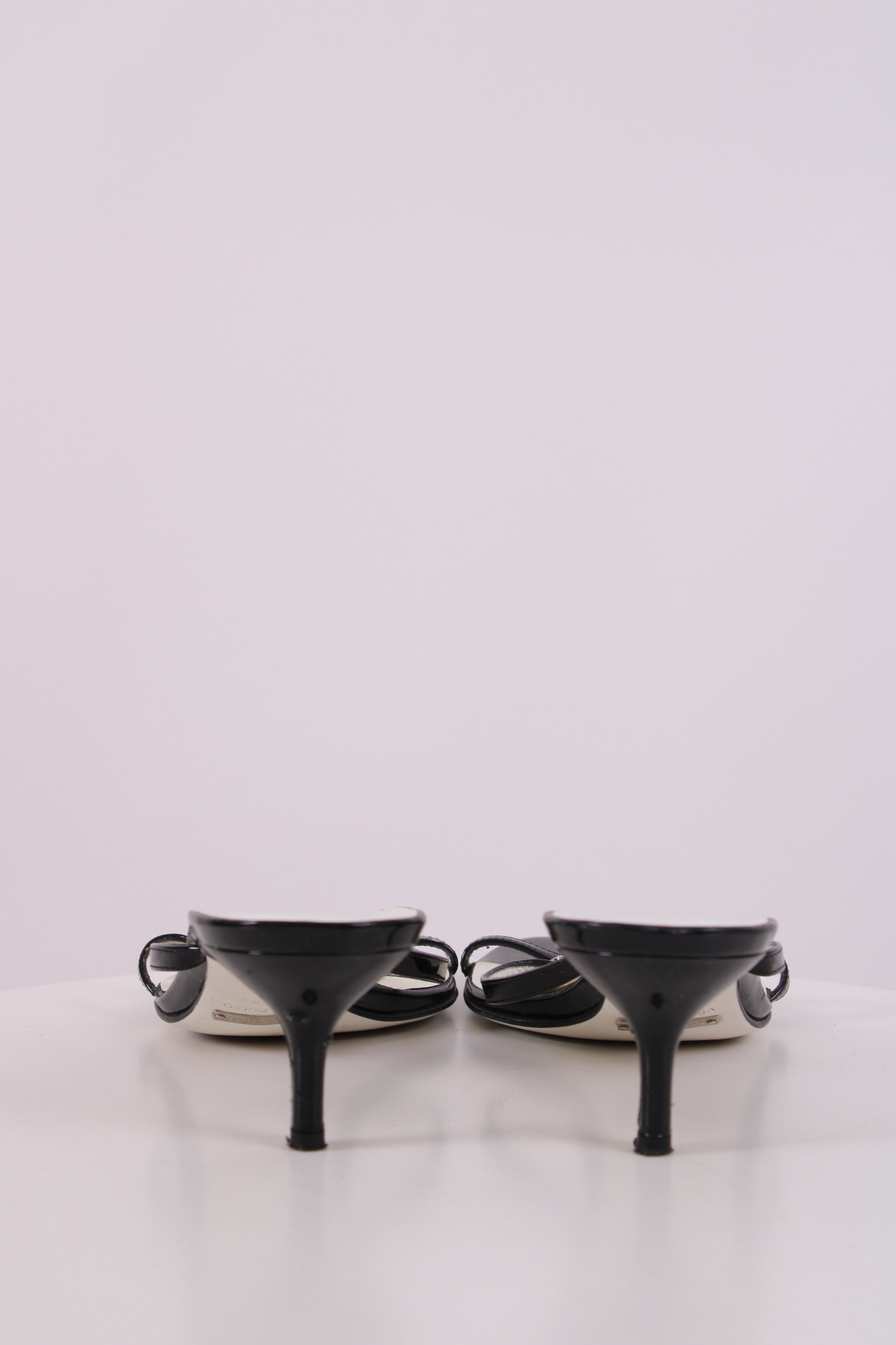 Dolce & Gabbana Vintage Logo Detail Heels Black 38