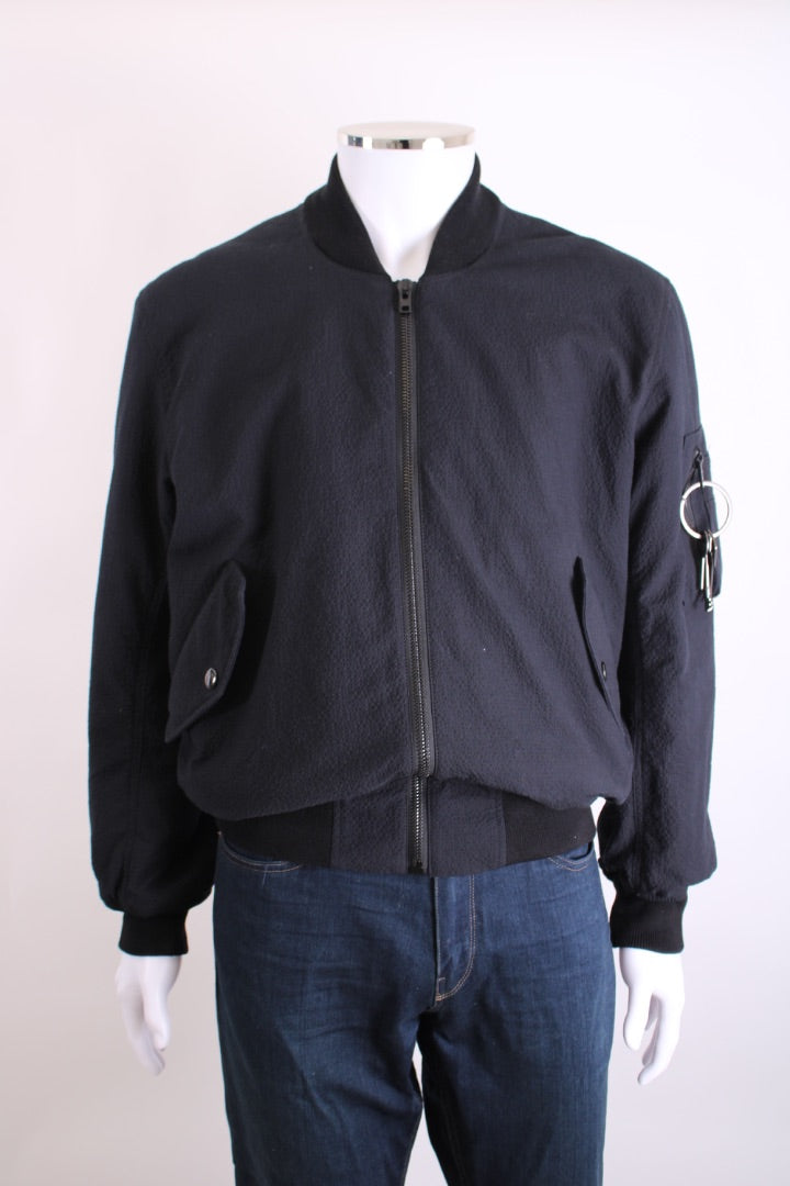 Givenchy Zip Bomber Jacket Black 50 uk40