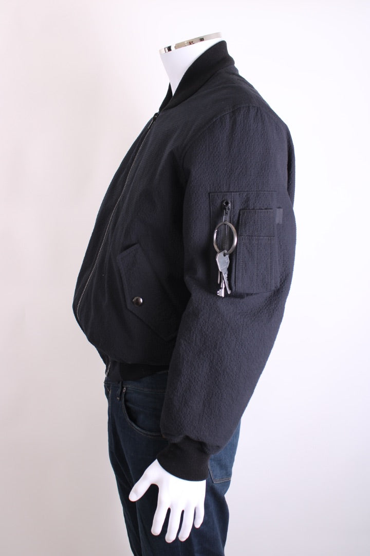 Givenchy Zip Bomber Jacket Black 50 uk40