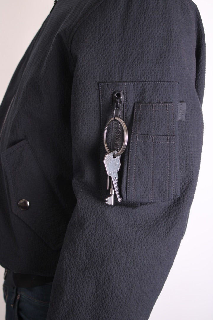 Givenchy Zip Bomber Jacket Black 50 uk40