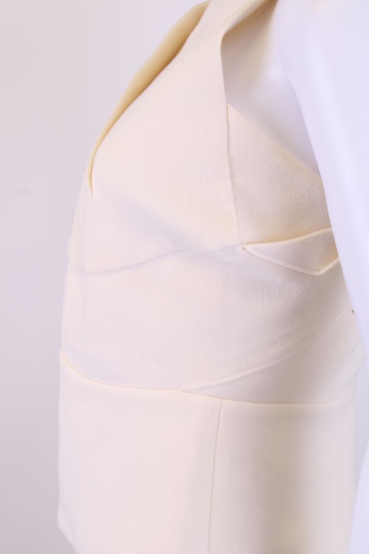 Roland Mouret Top Cream 12
