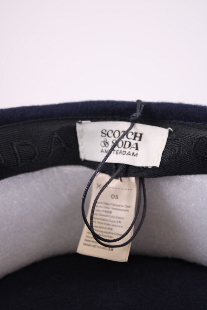 Scotch & Soda Baker Boy Hat Navy O/S