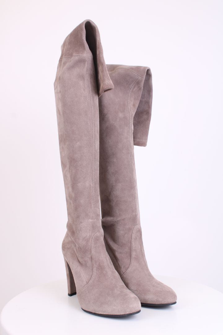 Stuart Weitzman Long Boots Grey 36.5