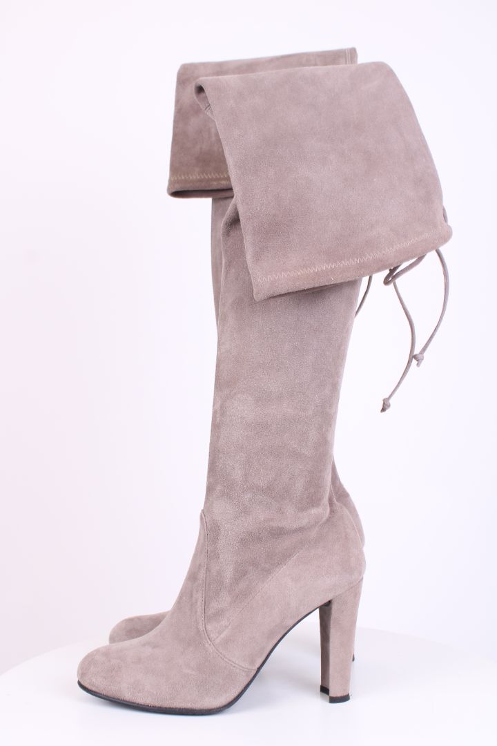 Stuart Weitzman Long Boots Grey 36.5