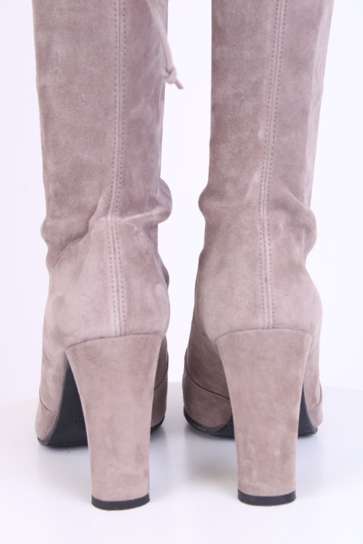 Stuart Weitzman Long Boots Grey 36.5