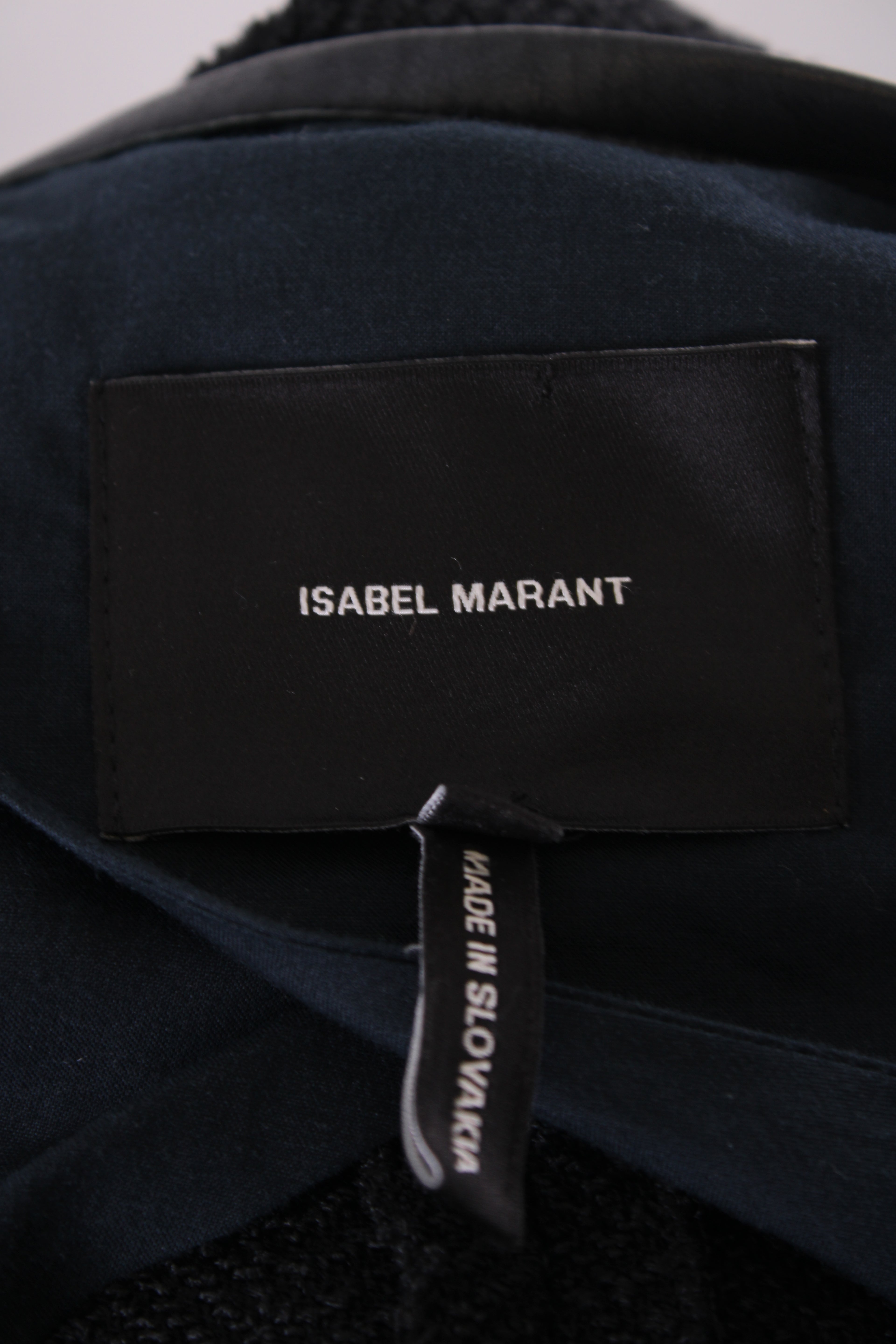 Isabel Marant Quilted Button Jacket Black 10