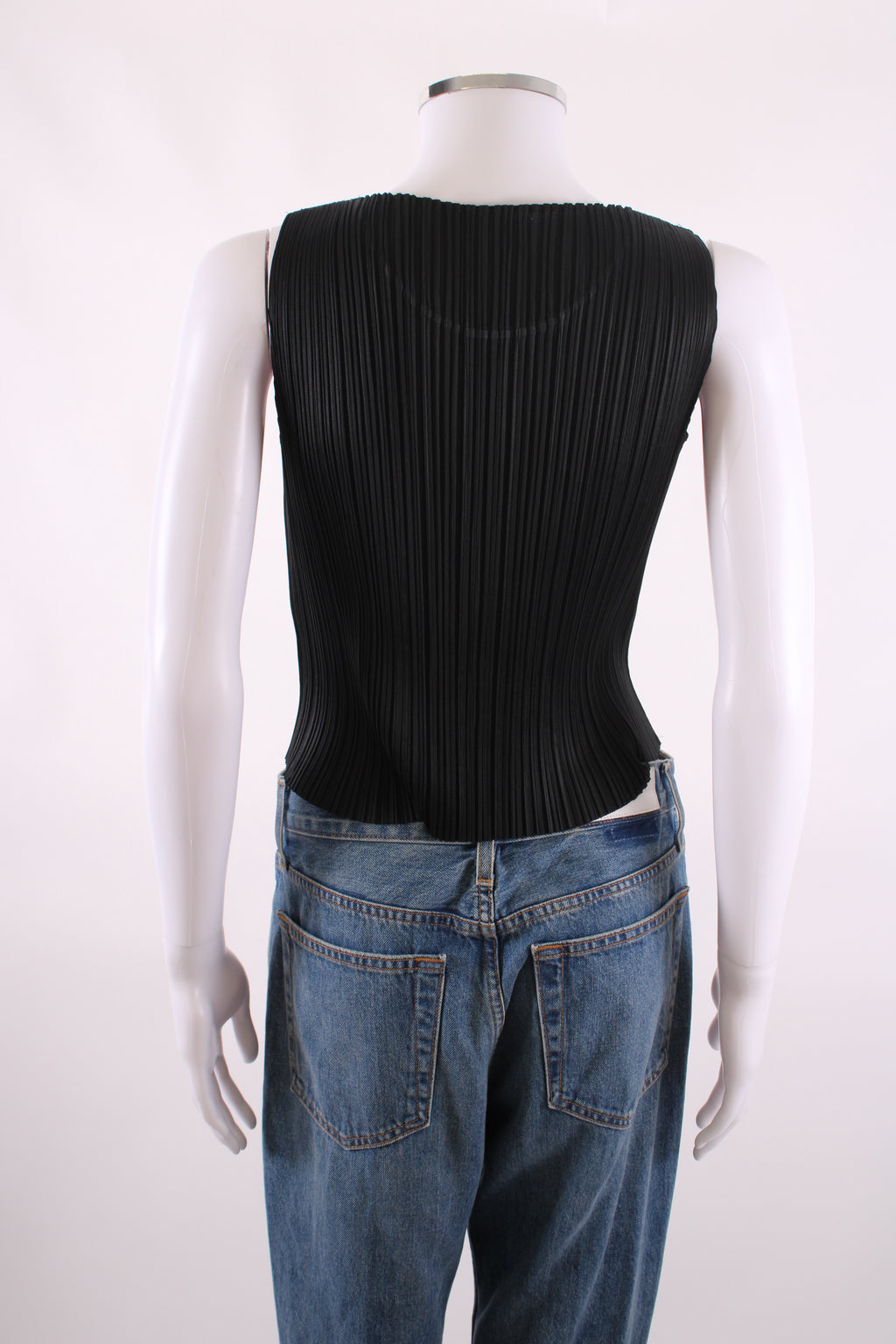 Pleats Please Top short sleeved Black S