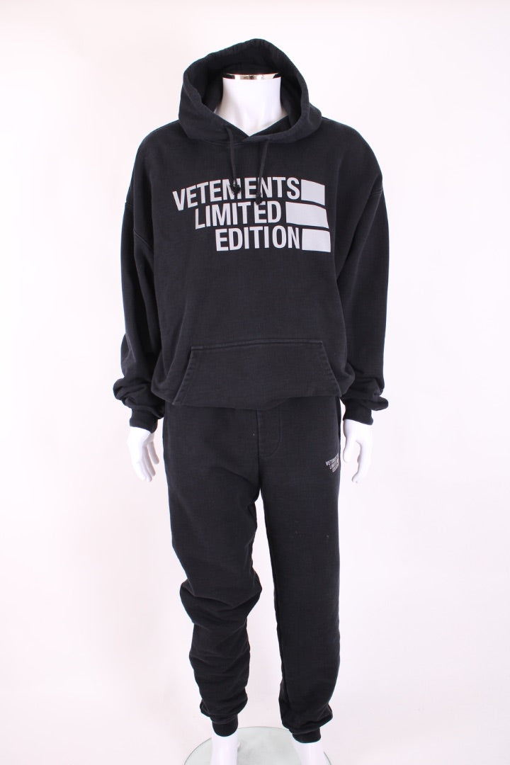 Vetements Tracksuit Black L