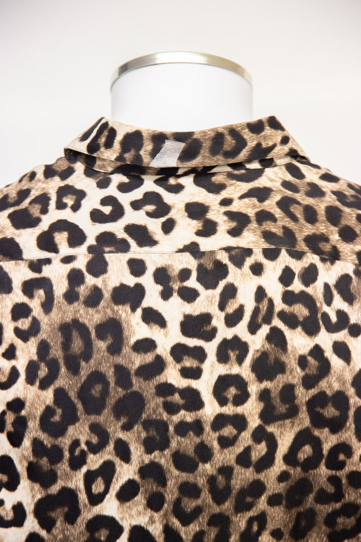 Saint Laurent L/S Shirt Leopard Print M