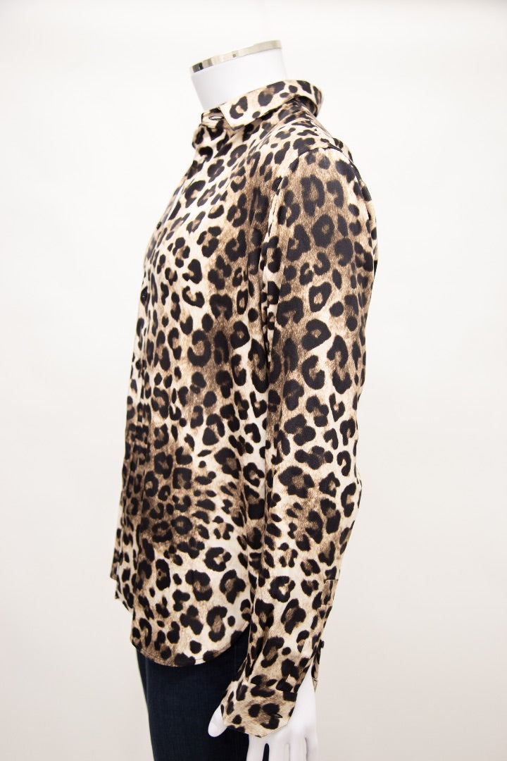 Saint Laurent L/S Shirt Leopard Print M