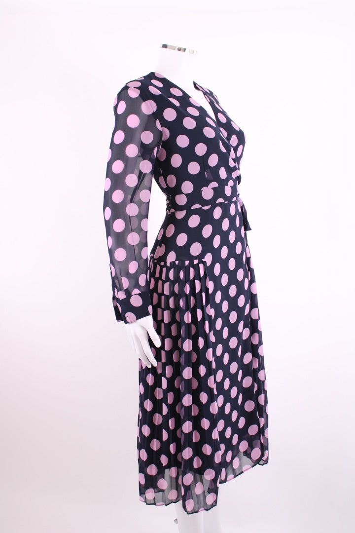 Kitri dotty Pink/ Navy 8