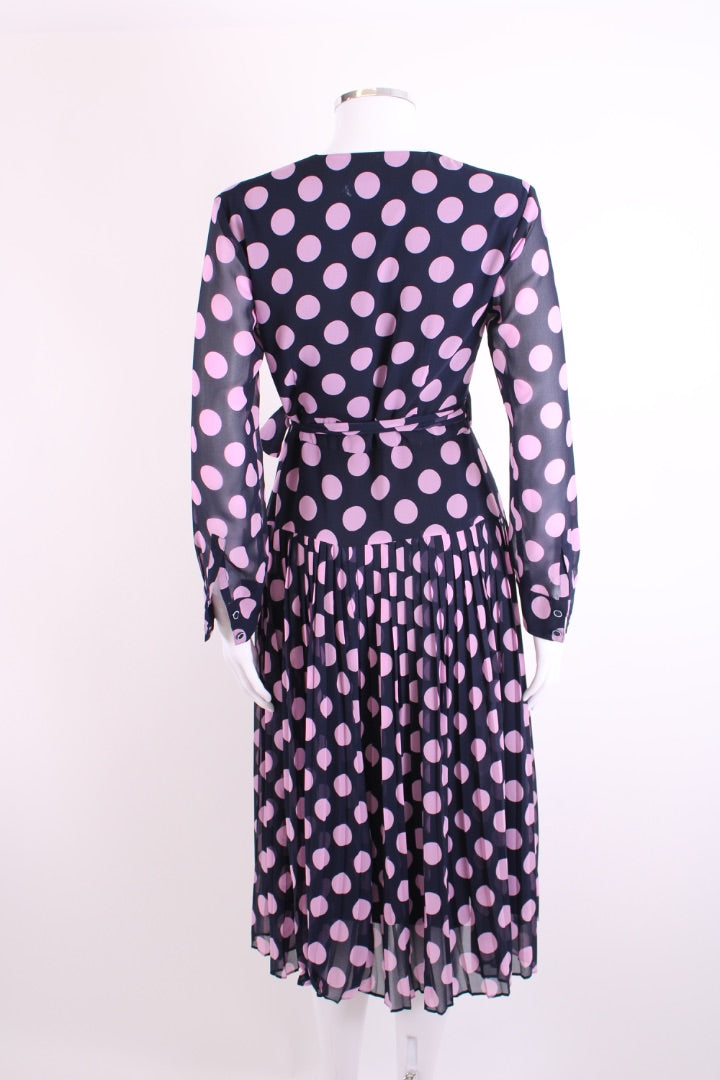 Kitri dotty Pink/ Navy 8