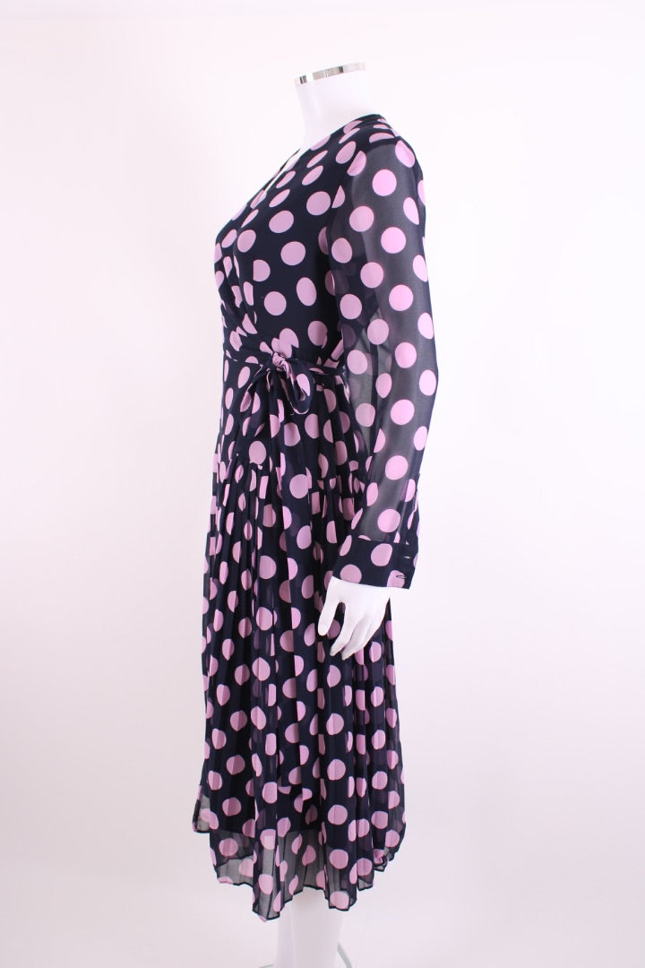 Kitri dotty Pink/ Navy 8
