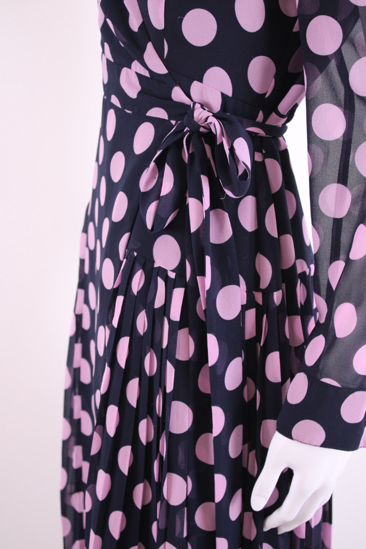Kitri dotty Pink/ Navy 8