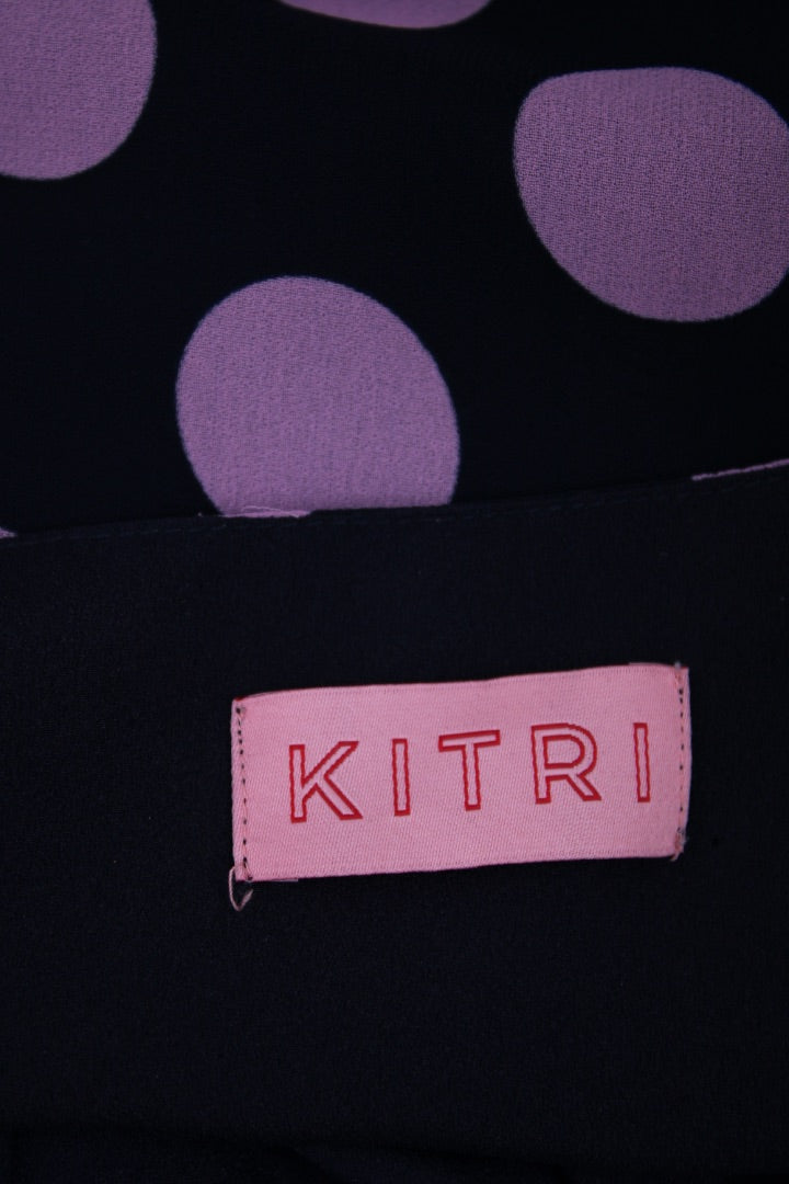 Kitri dotty Pink/ Navy 8