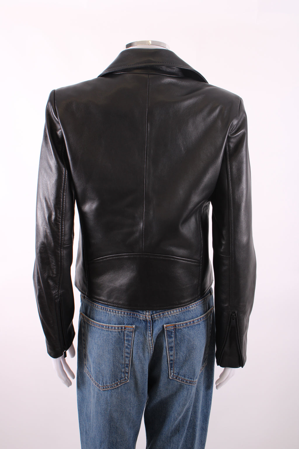 The Kooples Leather Jacket Black S