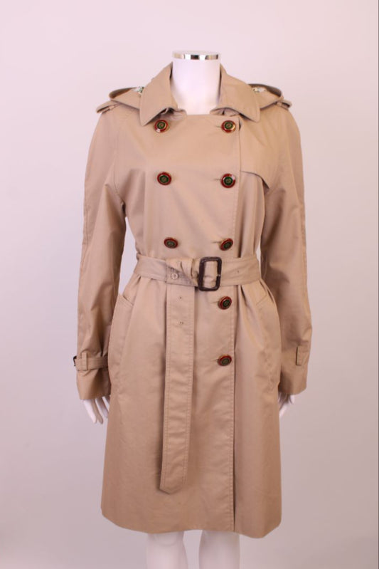 Gucci 'Loved' Trench Beige L