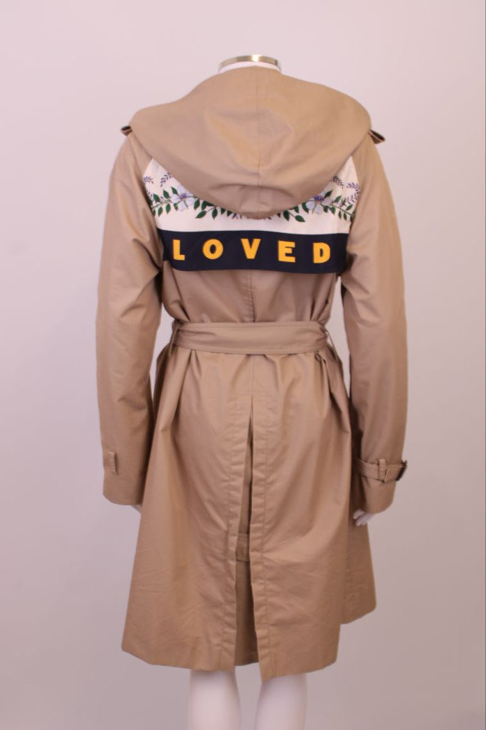 Gucci 'Loved' Trench Beige L
