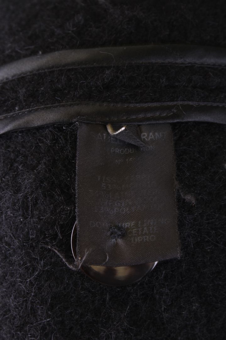 Isabel Marant Mohair Blazer Jacket Black 10