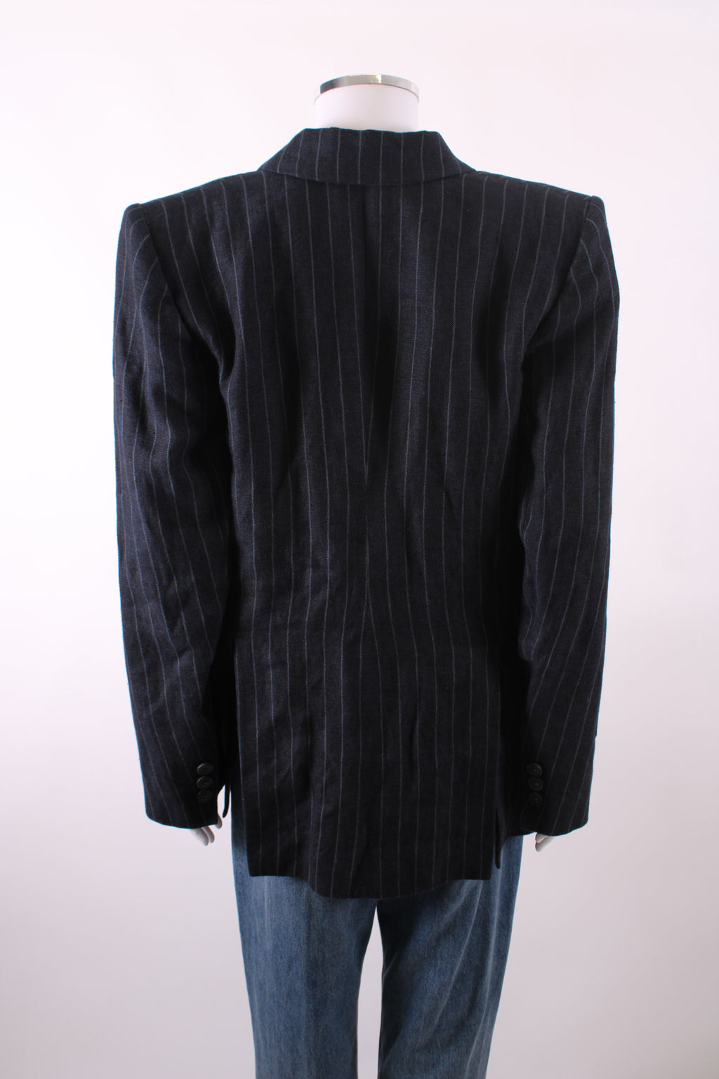 Isabel Marant Etoile Linen Black Pinstripe 10