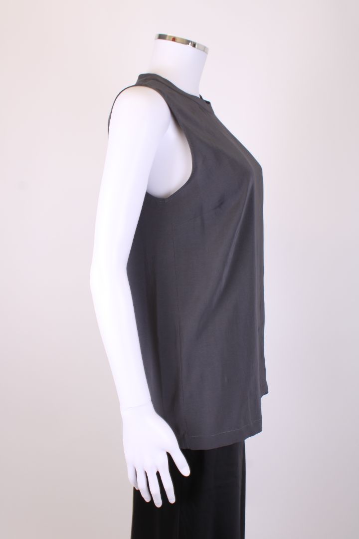 Brunello Cucinelli Sleeveless Top Grey M