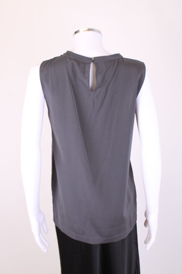 Brunello Cucinelli Sleeveless Top Grey M