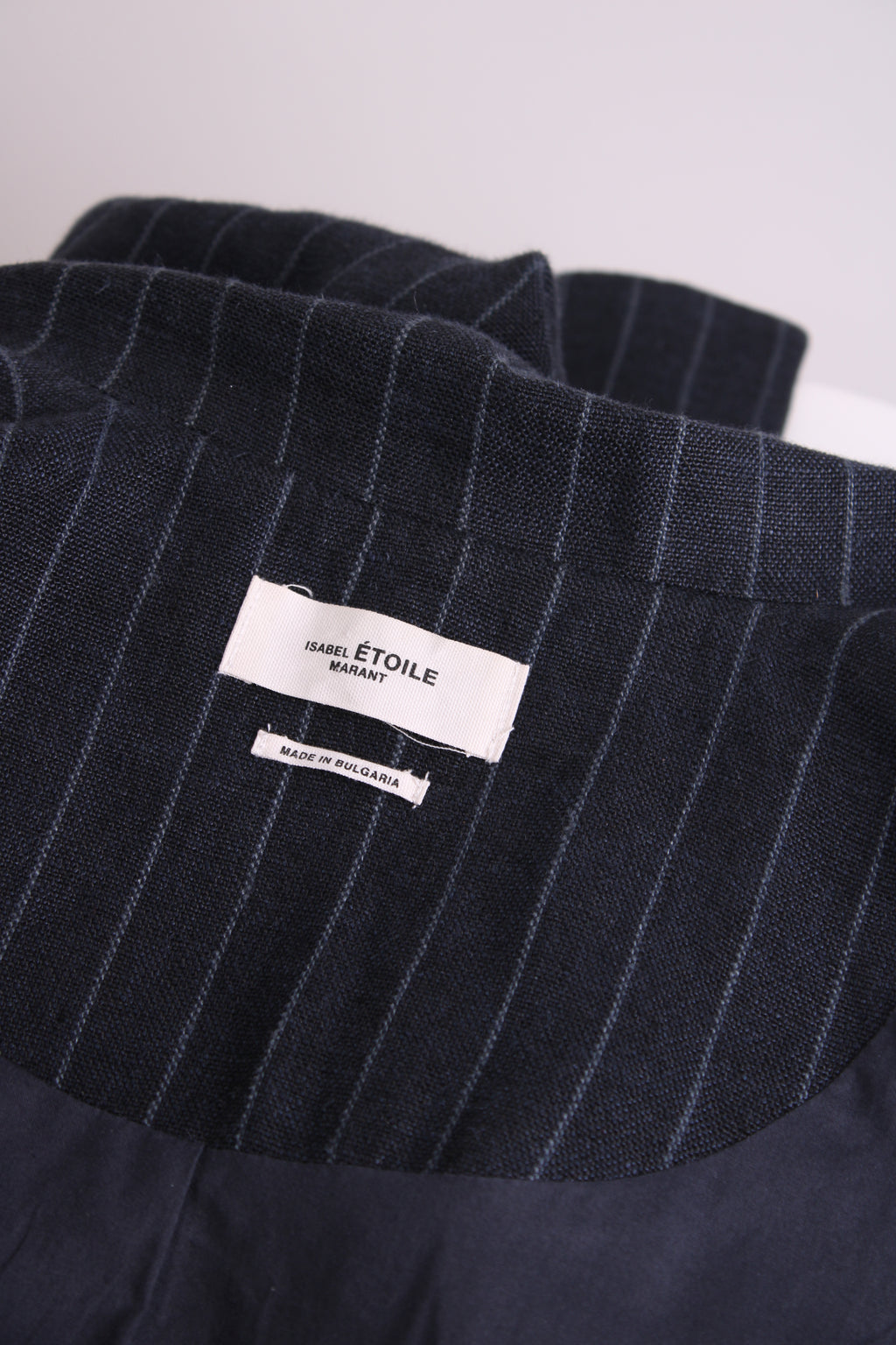 Isabel Marant Etoile Linen Black Pinstripe 10