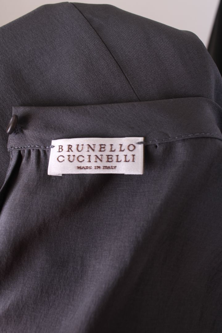 Brunello Cucinelli Sleeveless Top Grey M