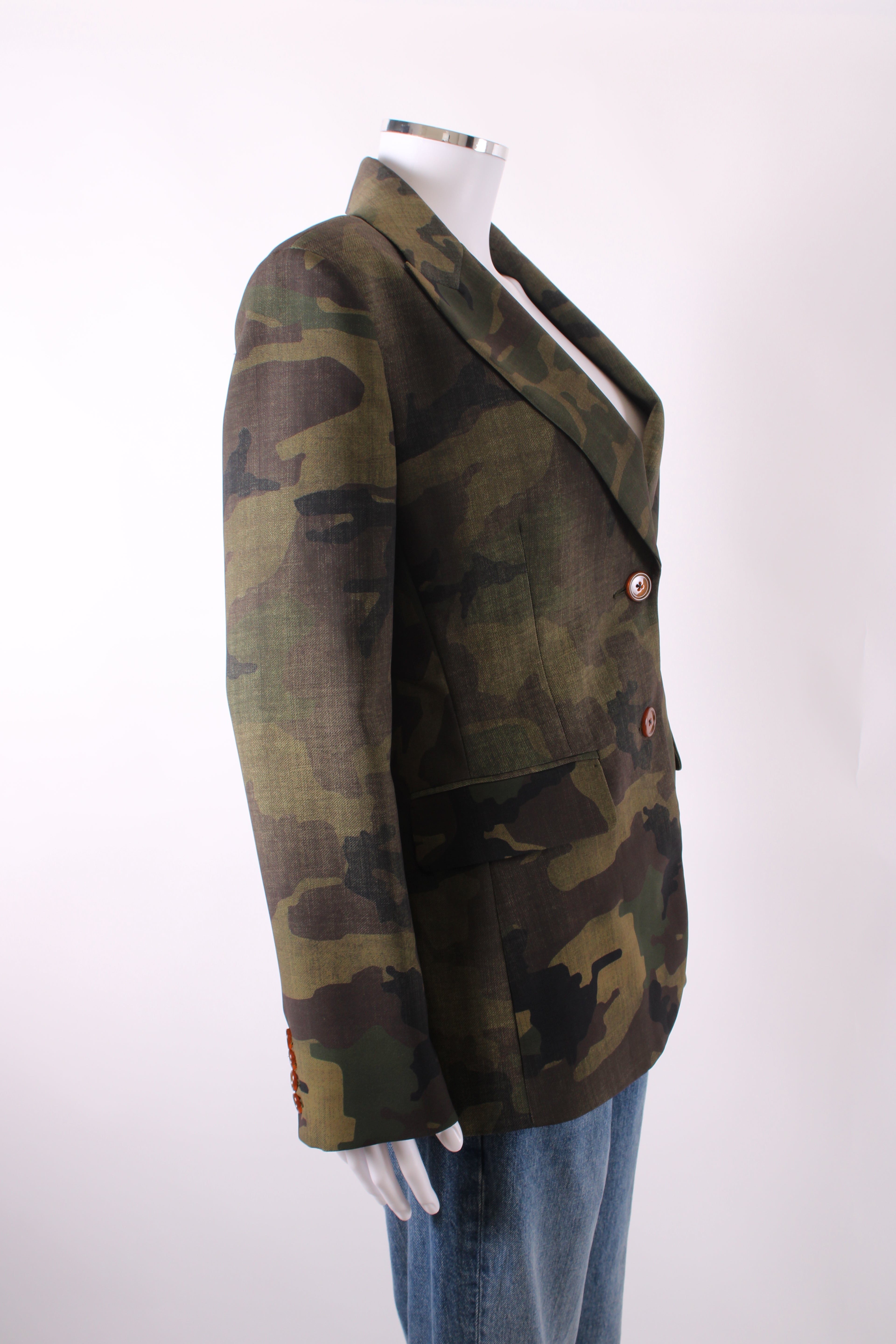 Ermanno Scervino Jacket Camouflage 12