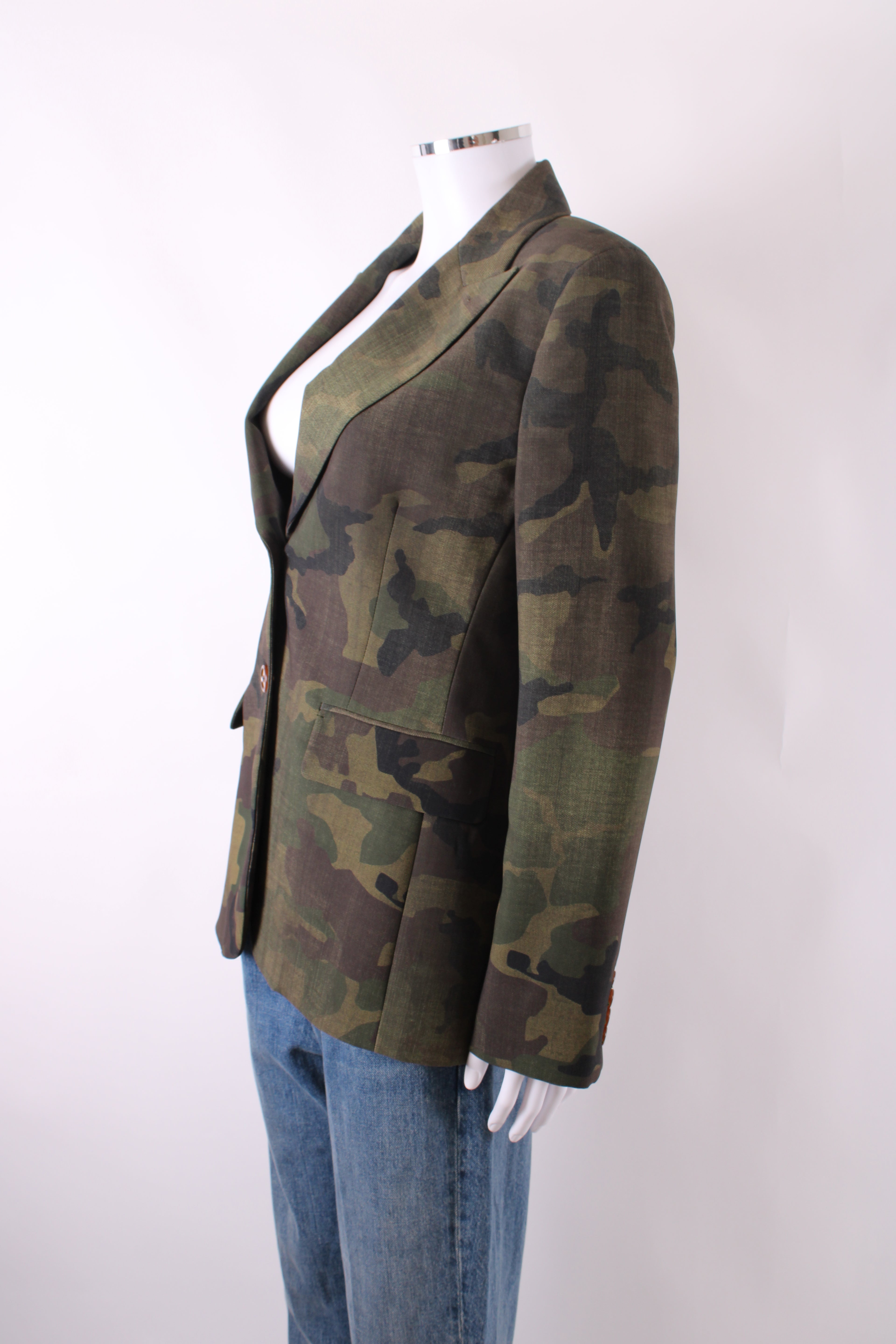 Ermanno Scervino Jacket Camouflage 12
