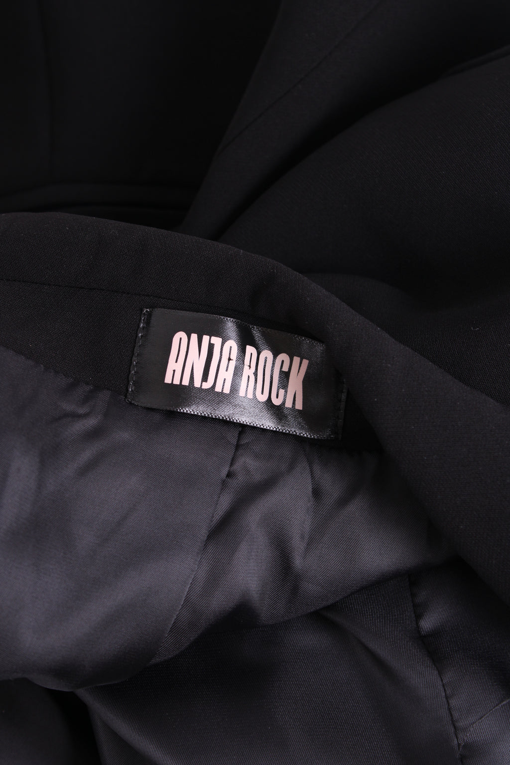 Anja Rock Embellished Sleeve Blazer Black S