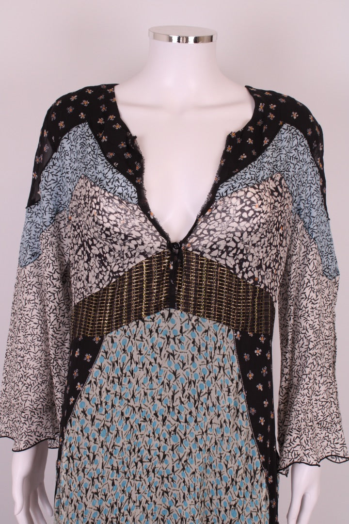 Dorothee Schumacher Dress Black Floral M