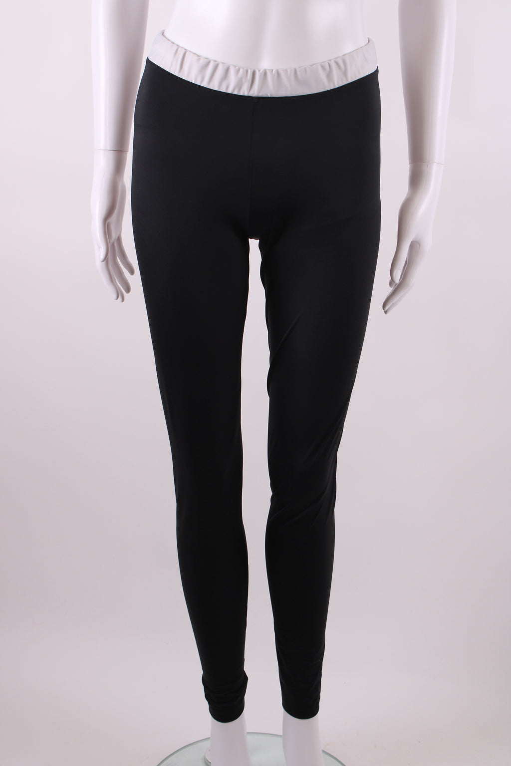 Balmain Crop Top & Leggings Co-ord Black/White 38