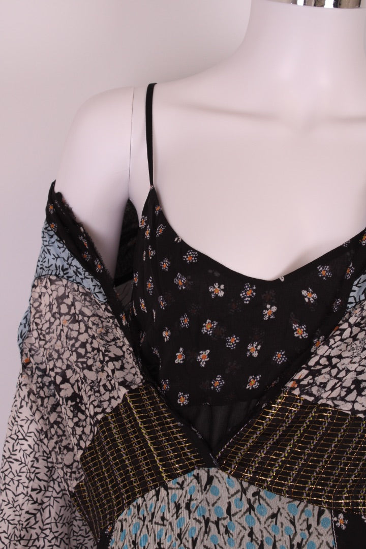 Dorothee Schumacher Dress Black Floral M