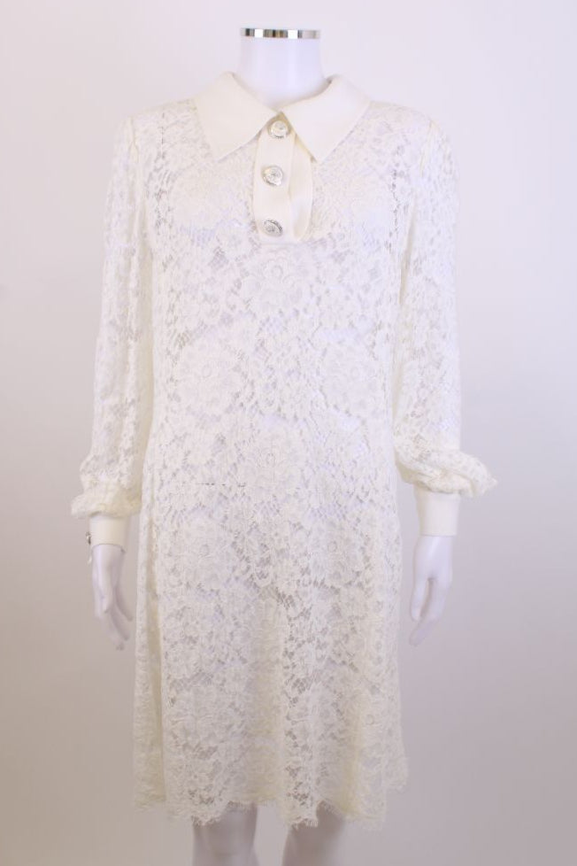 Dolce & Gabbana Dress Cream 14