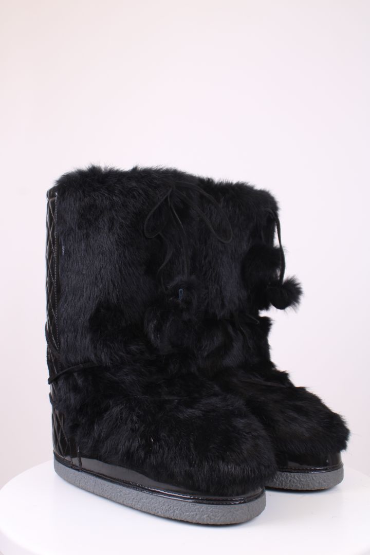 Bogner Boots Black 8-10