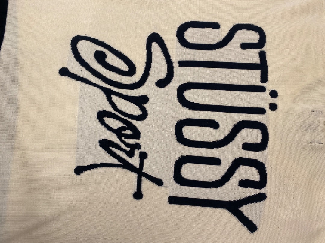 Cream Stussy Jumper, L