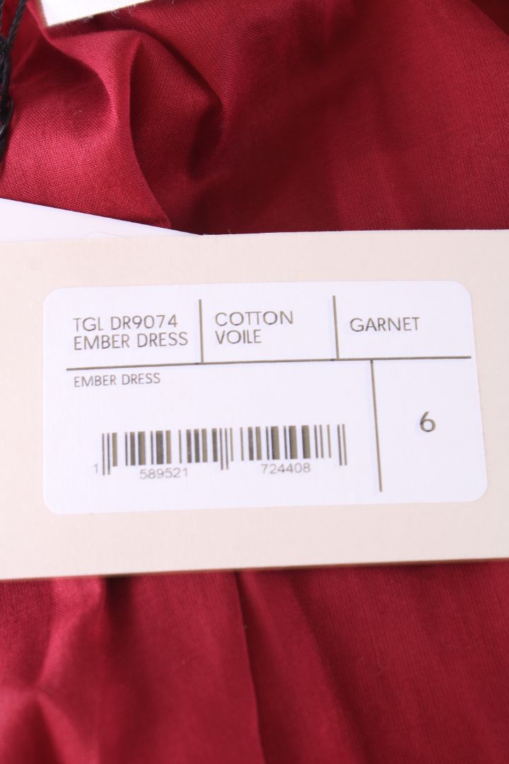 Three Graces London S/S Dress Red 6