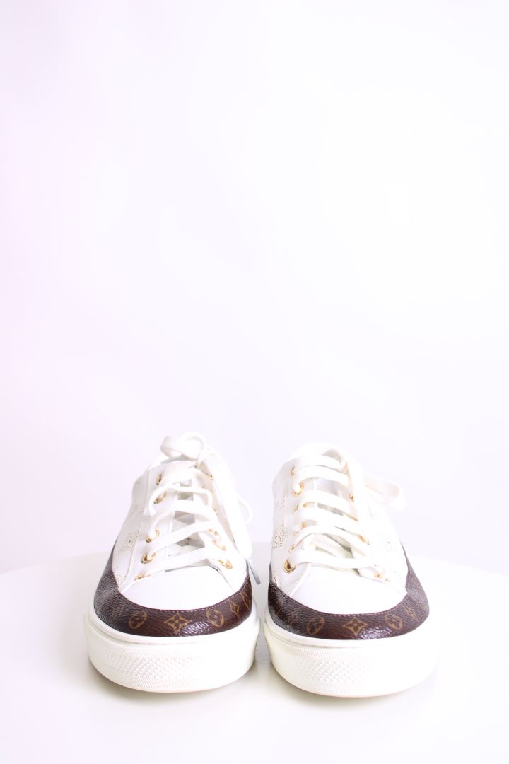 Louis Vuitton Monogram Stellar Trainers White/ Brown 37