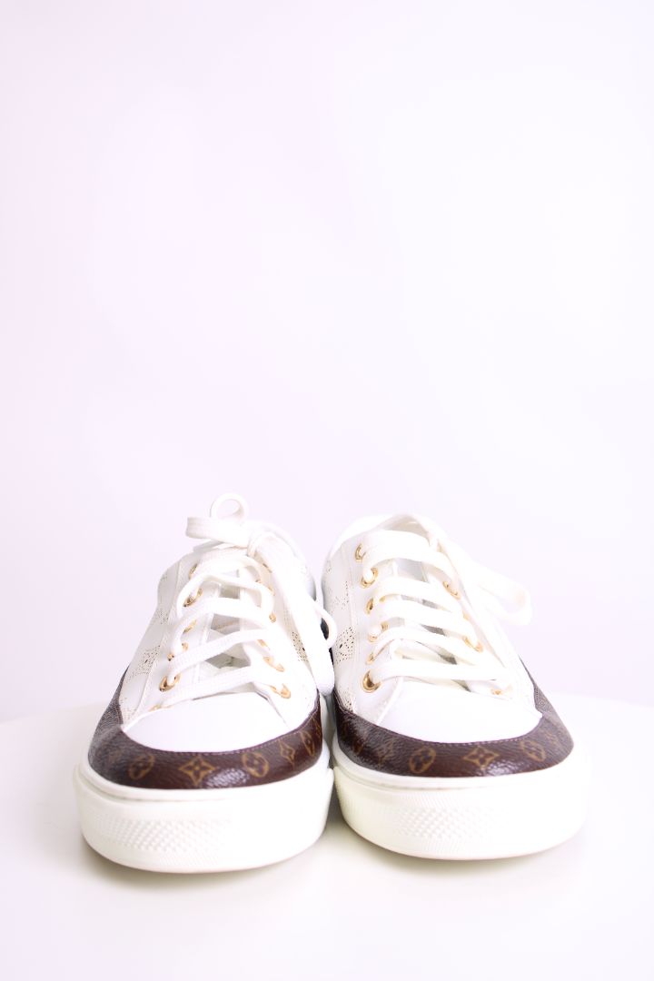 Louis Vuitton Monogram Stellar Trainers White/ Brown 37