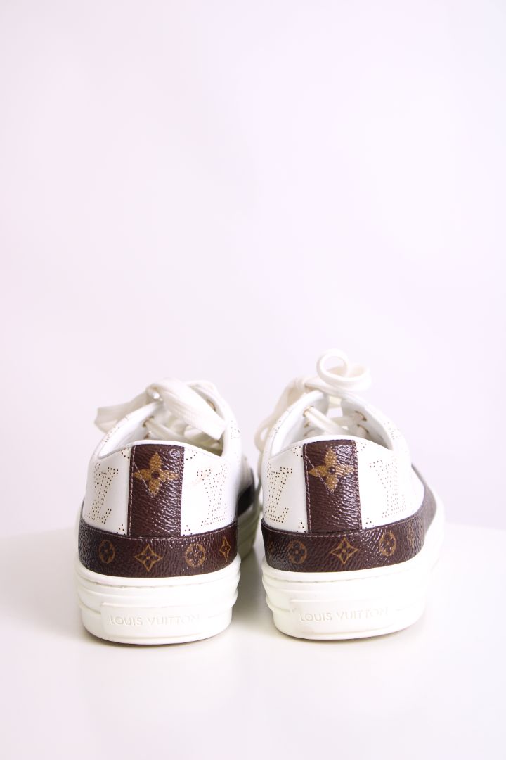 Louis Vuitton Monogram Stellar Trainers White/ Brown 37