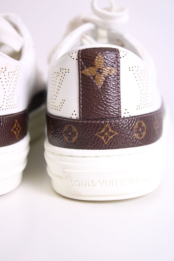 Louis Vuitton Monogram Stellar Trainers White/ Brown 37