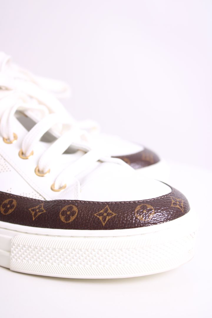 Louis Vuitton Monogram Stellar Trainers White/ Brown 37